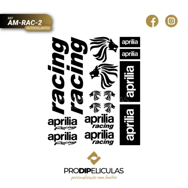 Autocolantes Aprilia Racing REF: AM-RAC-2