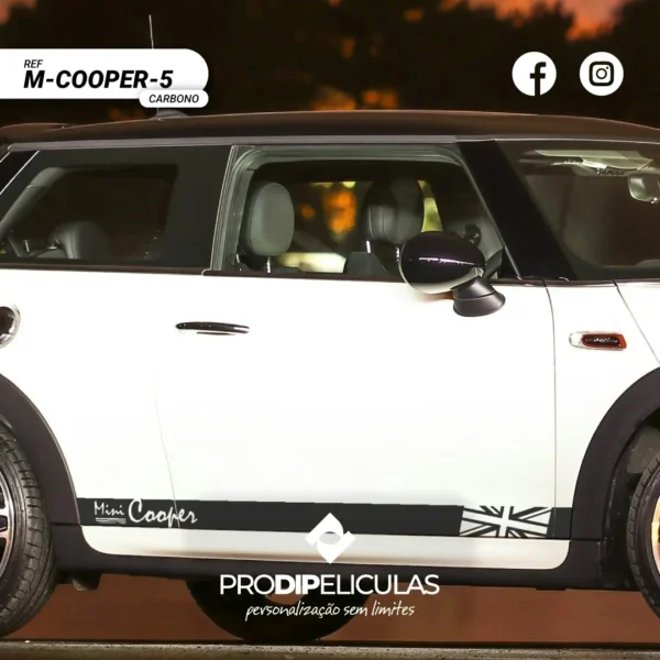 Autocolantes Mini Cooper 5 REF: M-COOPER-5